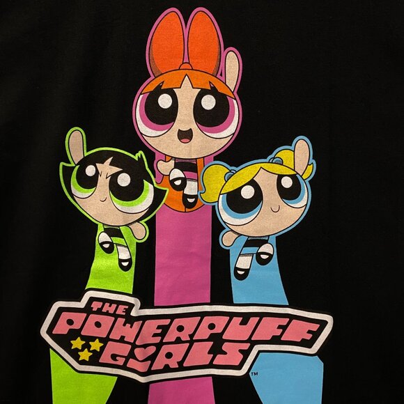 Cartoon Network Powerpuff Girls Retro Cartoon T-Shirt Large - Picture 2 of 5